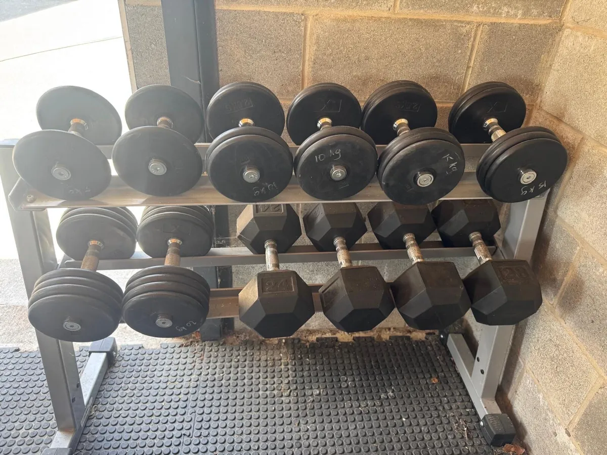 Weights and weights rack - Image 2