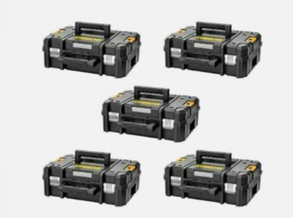 Dewalt Dwst1-70703 T-stak Ii Tool Storage Box x 5