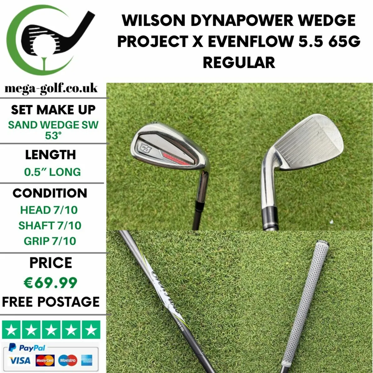 WILSON DYNAPOWER WEDGE SW 53° / REGULAR - Image 1