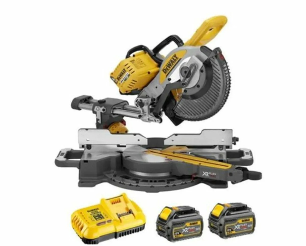 DeWalt DCS727T2 54V XR 250mm FlexVolt Mitresaw kit - Image 1