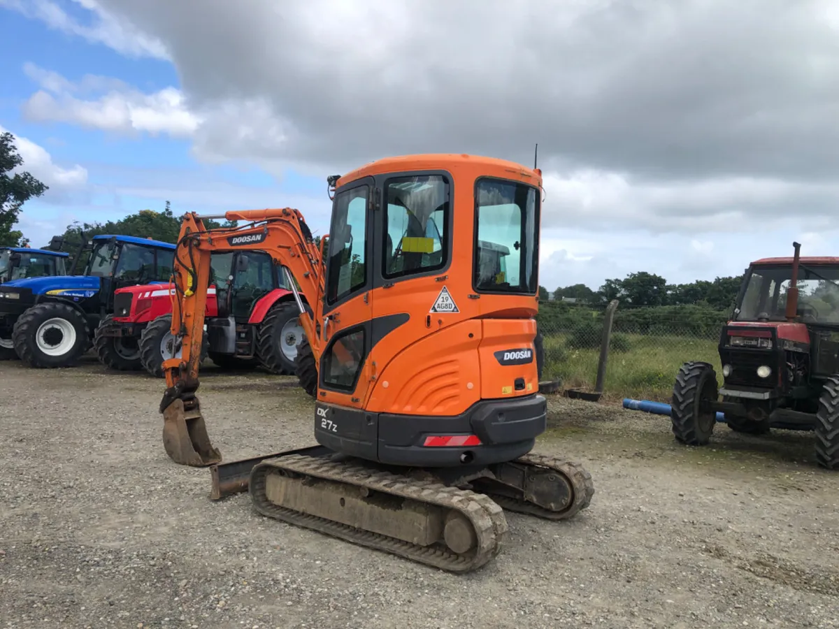 2013 Doosan DX27z - Image 3