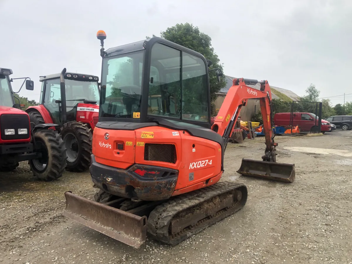 2018 Kubota KX027-4 - Image 2
