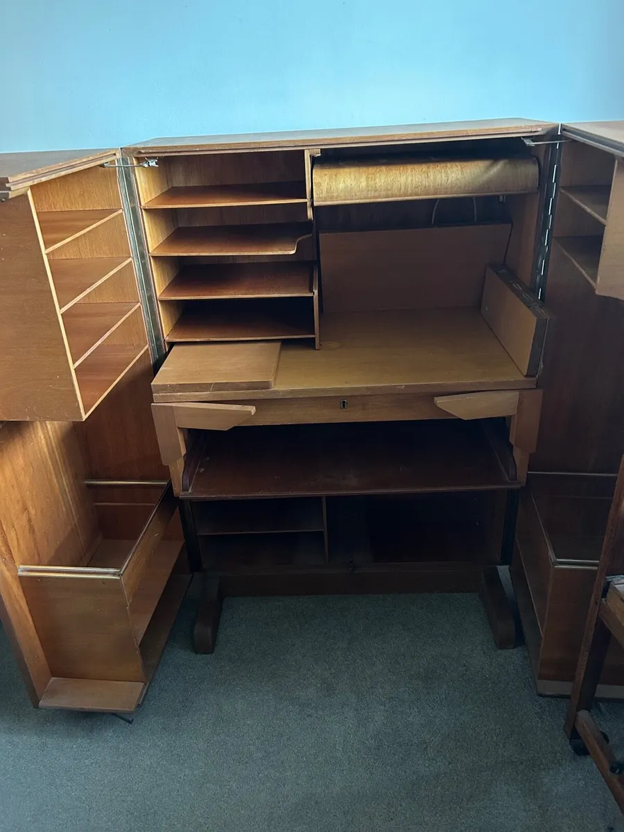 Mid century writing desk - Image 2