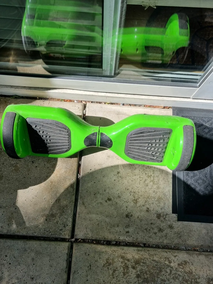 Kids hooverboard green