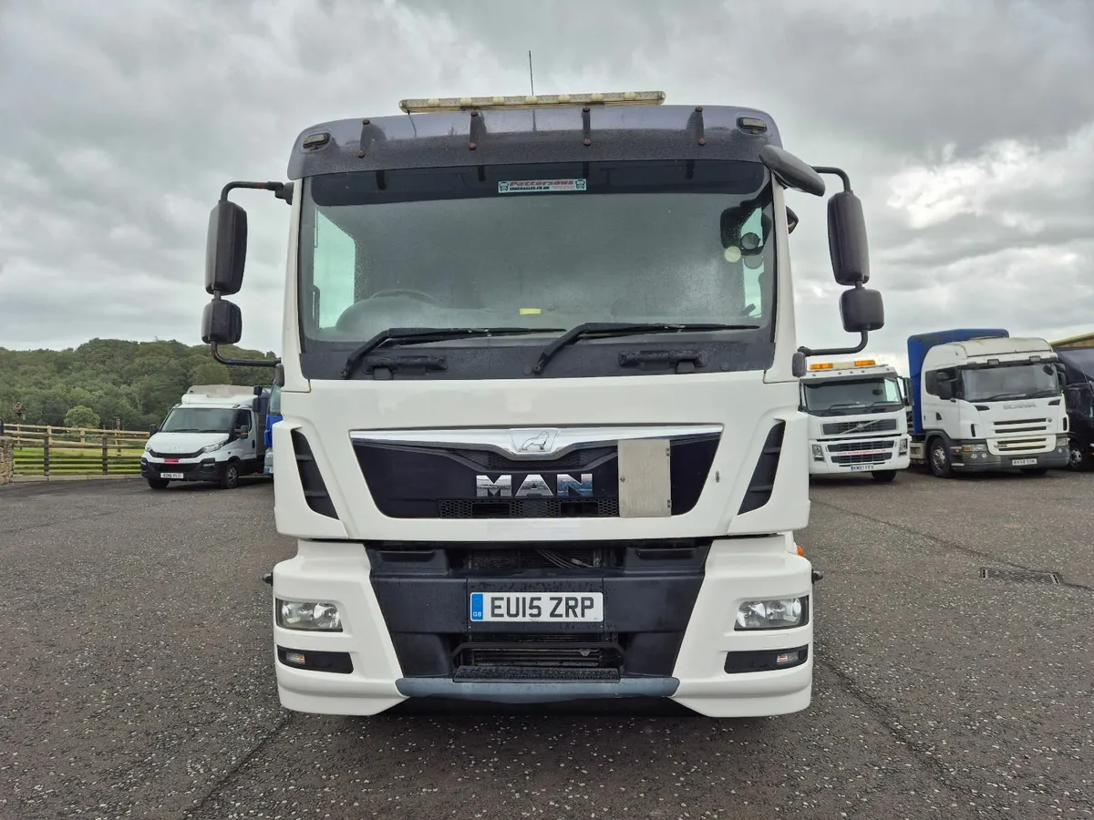 Man 18 ton 290 with Atlas 9ton 2 ext crane - Image 4