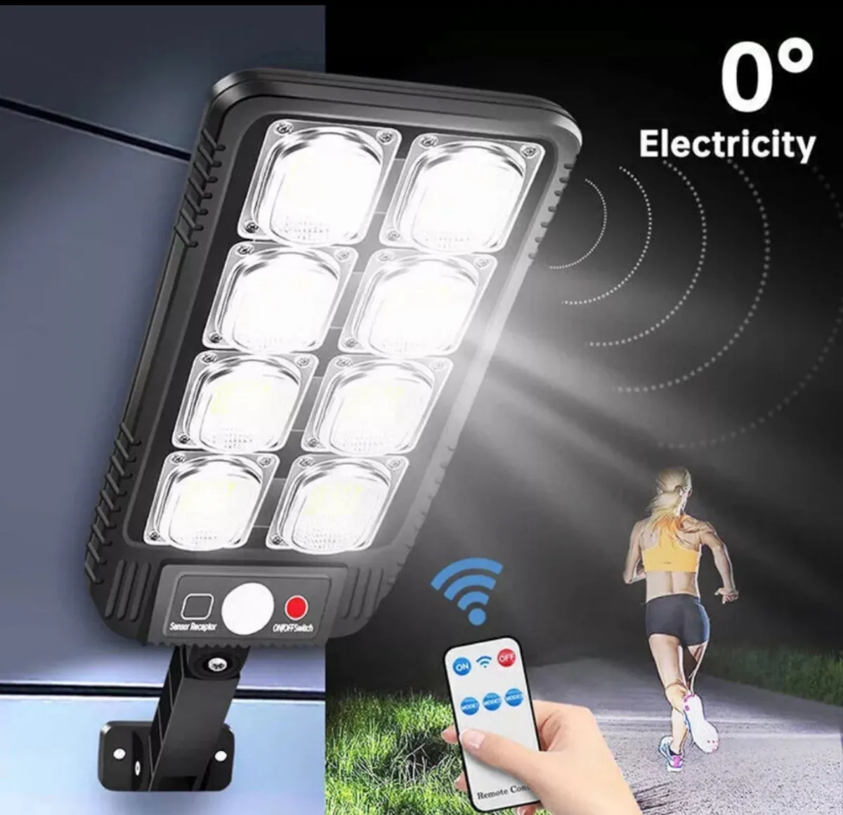 NEW Solar Street Light LED Outdoor with PIR - Image 2