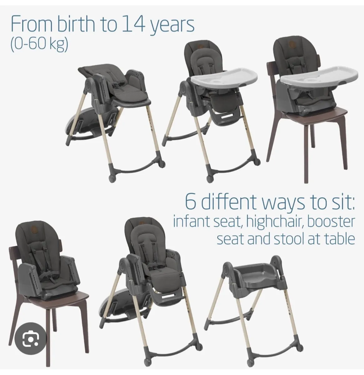 Maxi Cosi Highchair - Image 2