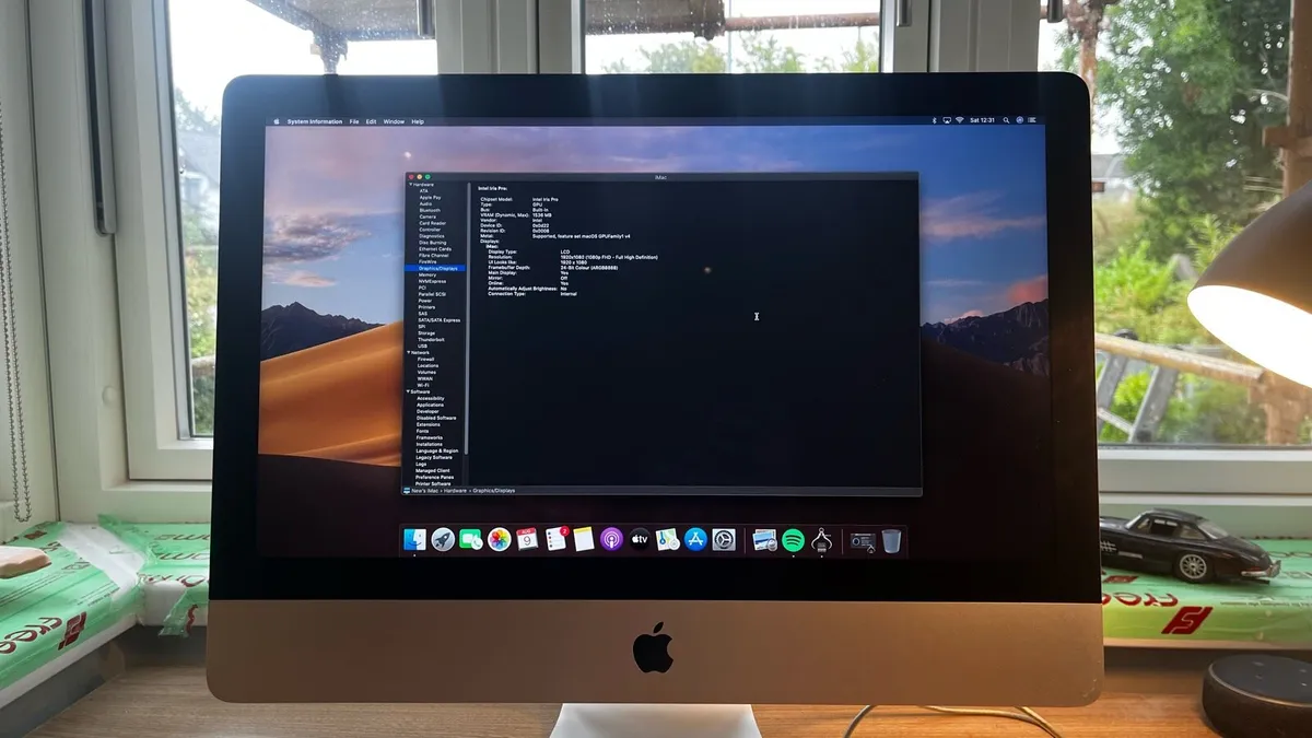 Apple iMac 21.5”- Like New - QuadCore i5 - 8GB RAM - Image 4