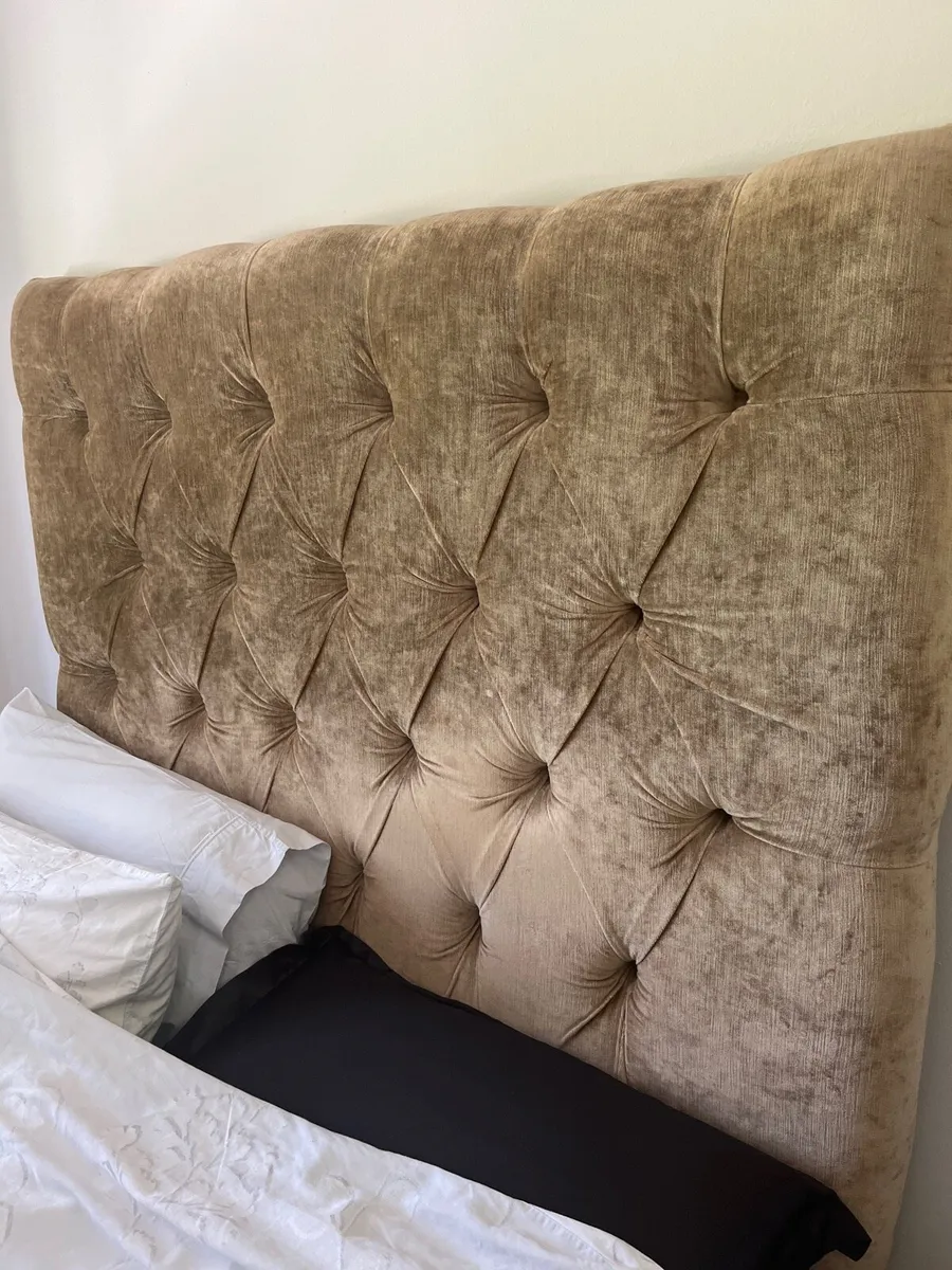Double bed frame and headboard - Image 2