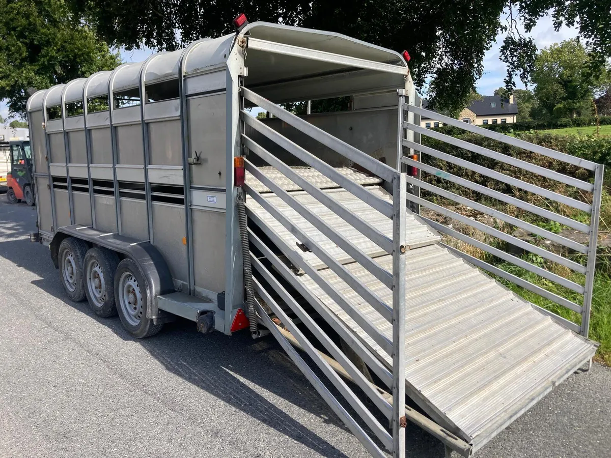 2014 Ifor Williams 14ft Sheep Decks Trailer - Image 1