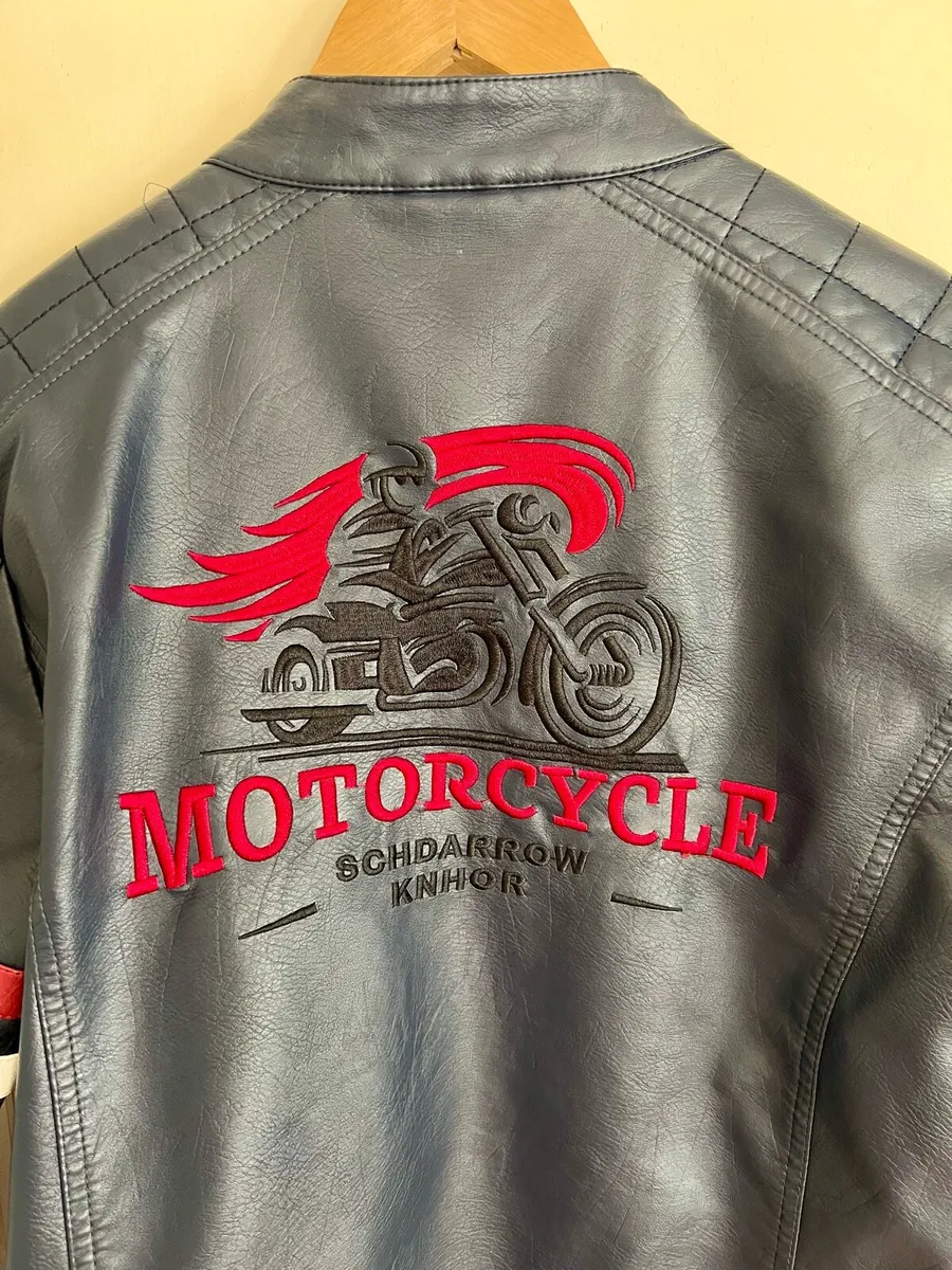 Mens Motorcycle Jacket - Image 4