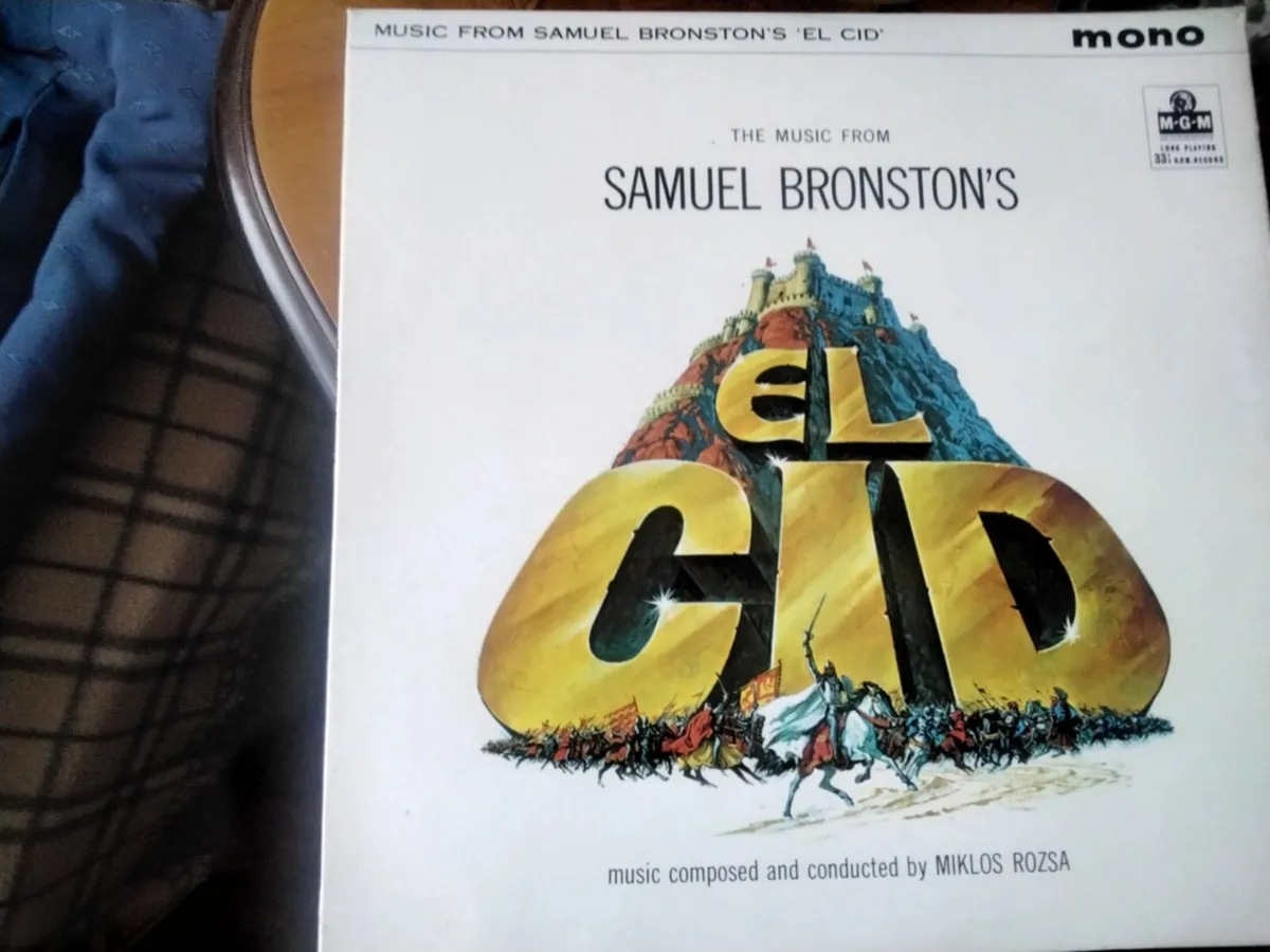 EL CID.   Vinyl soundtrack