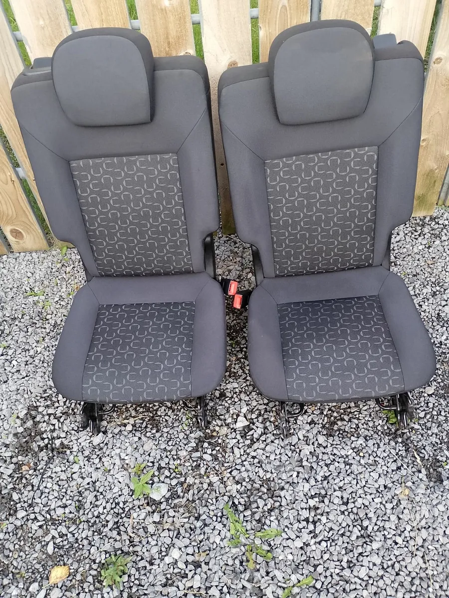 2017 fiat doblo rear seats 7 seater conversion kit - Image 3