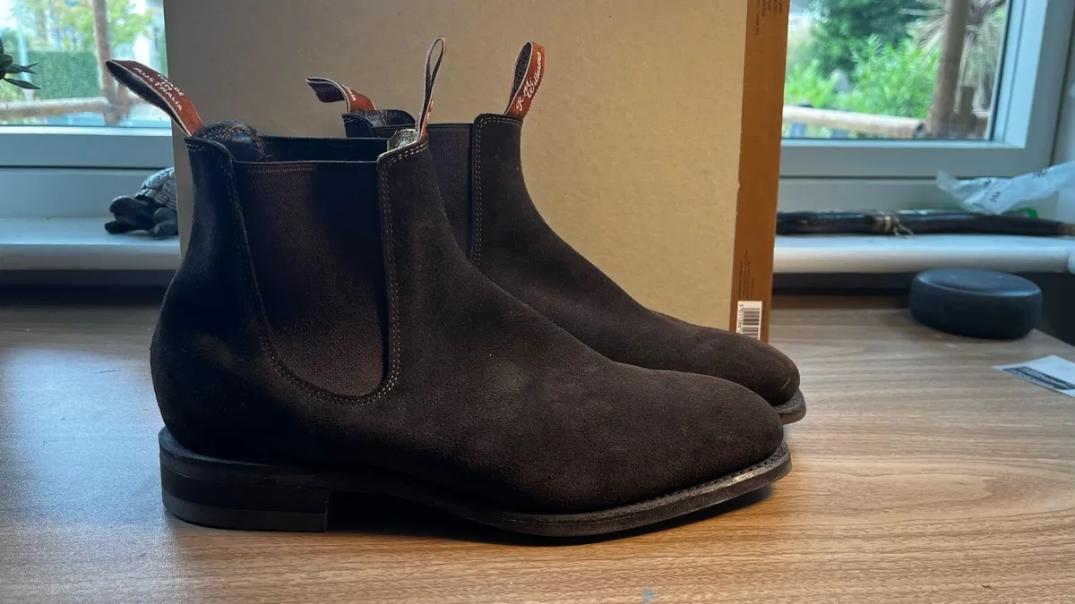 R.M. Williams Comfort Craftsman Brown Boots 9 UK - Image 3