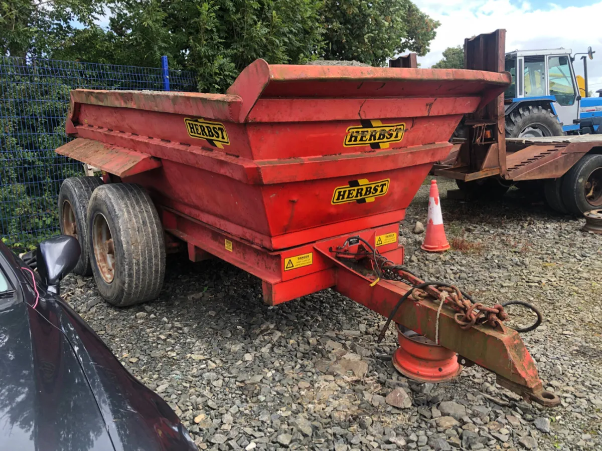 12 tonne Herbst dump trailer - Image 2