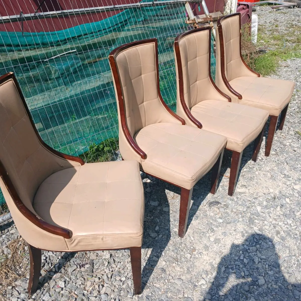 4 dining chairs - Image 2