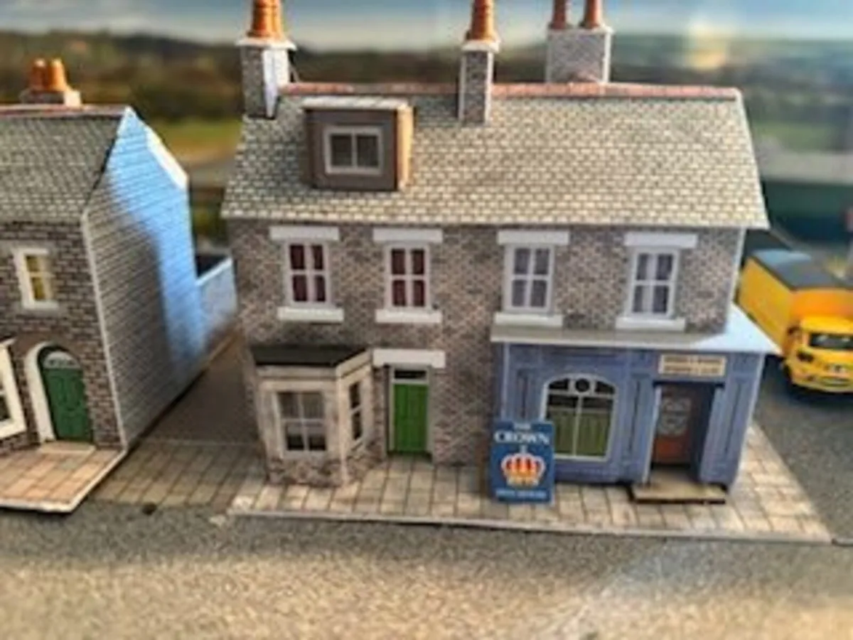Pre-built houses & shops for N Guage Model Train - Image 3
