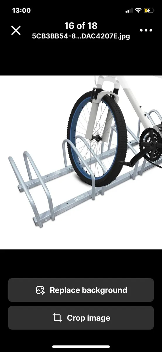 NEW 4 Bicycle Parking Stand Steel Pipe Bike Rack - Image 4