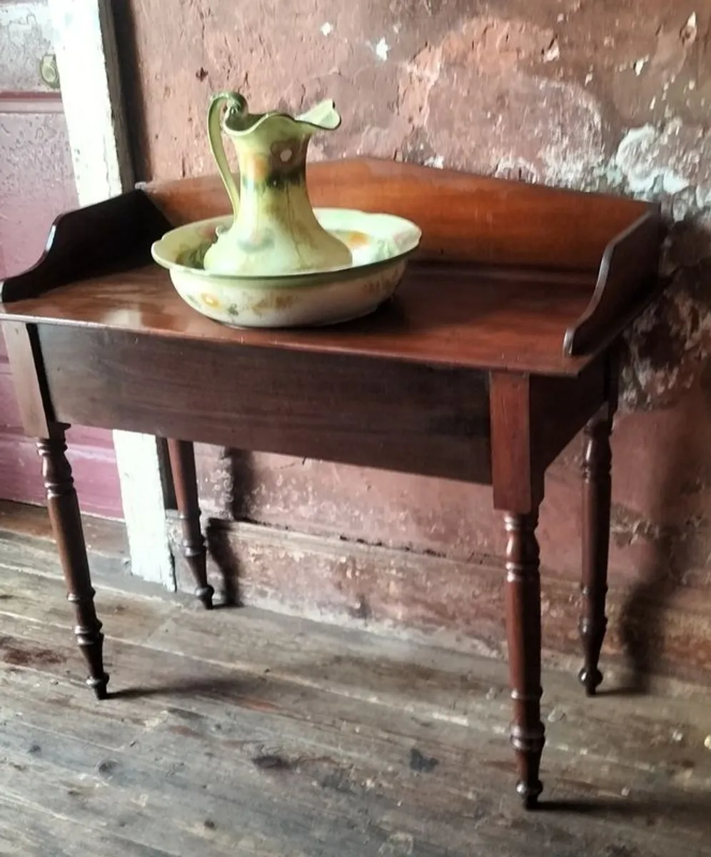 Victorian mahogany Washstand - Image 2