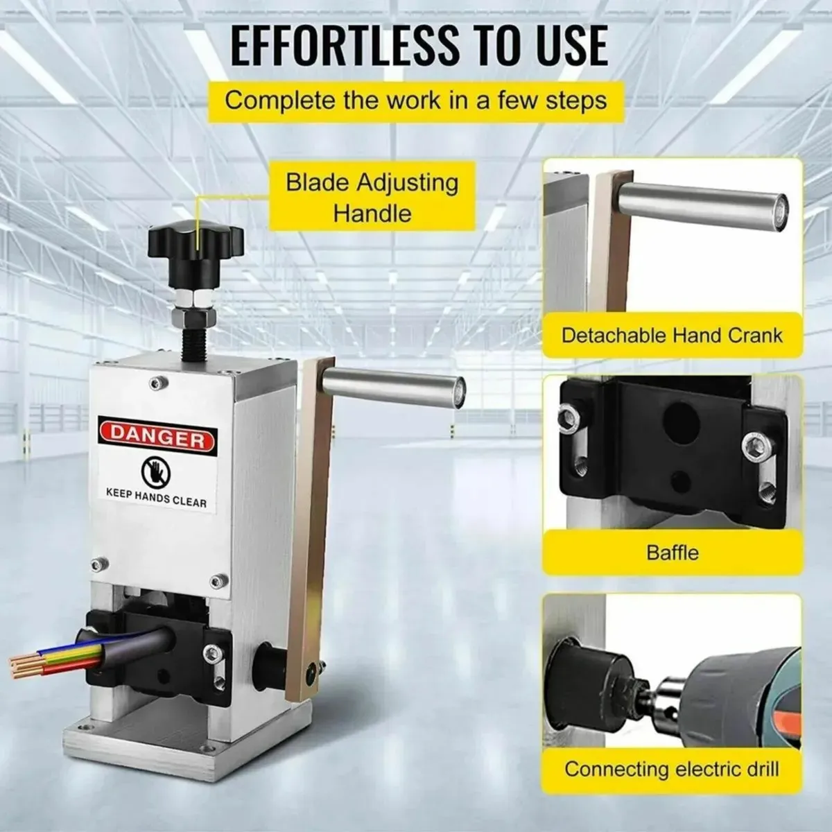 Wire Stripping Machine Manual 1.5–25mm Use - Image 2