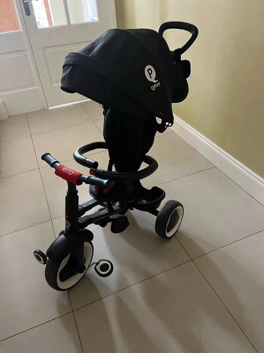 Qplay Rito folding trike Red - Image 2