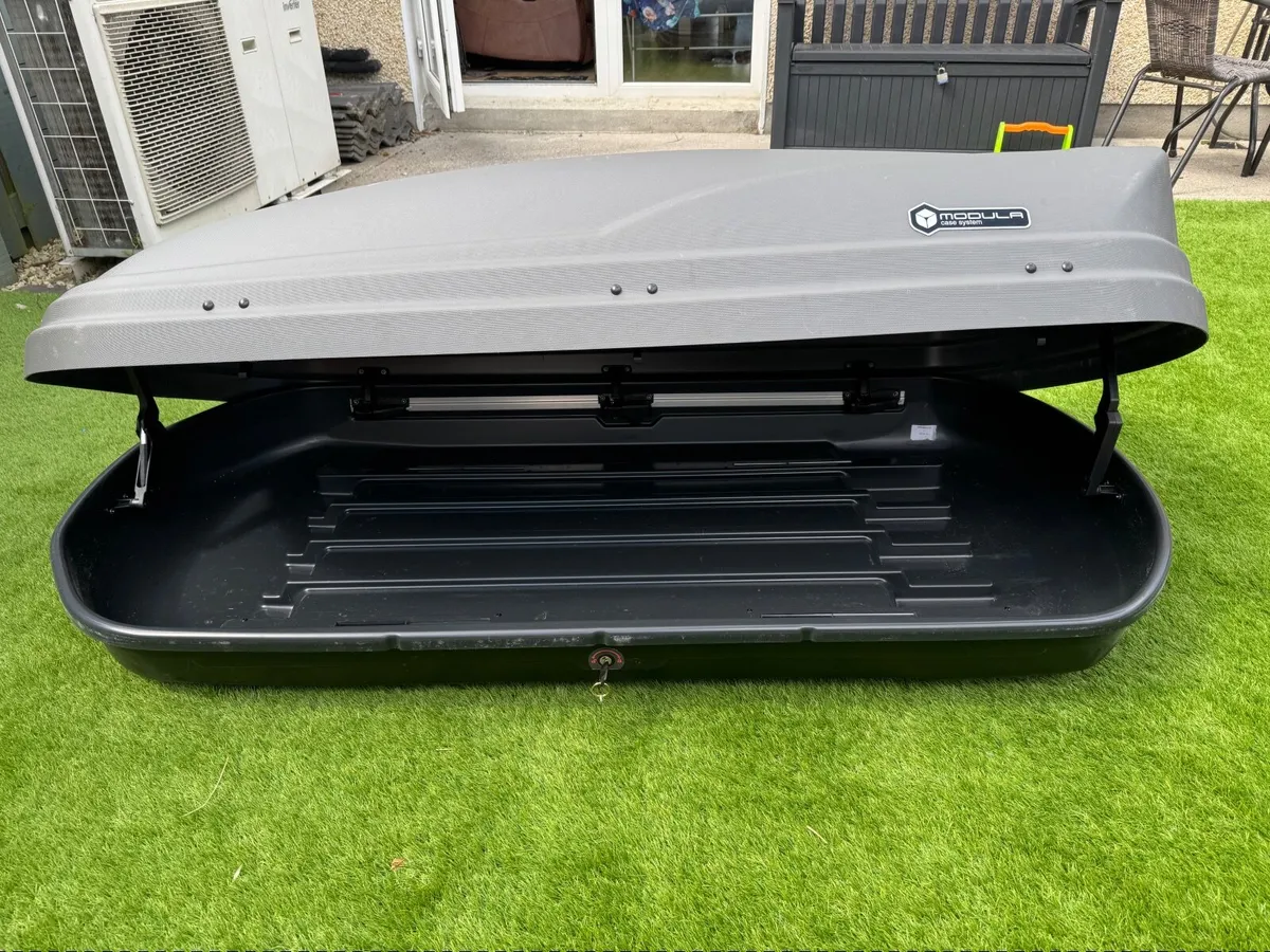 WEGO 450L Dual side opening roof box + rack - Image 2