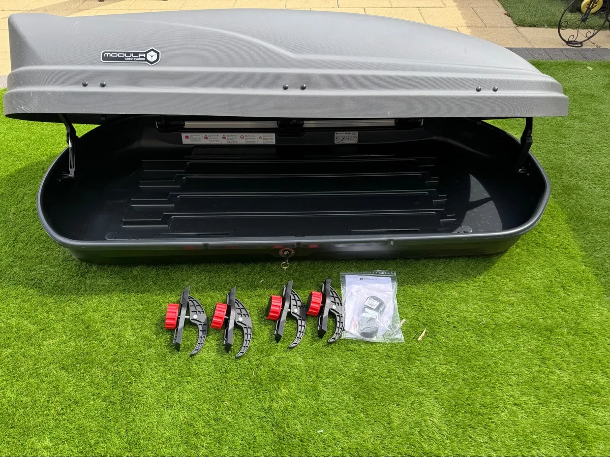 WEGO 450L Dual side opening roof box + rack - Image 3