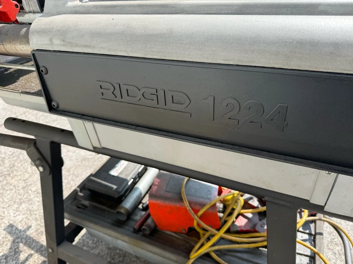 RIDGID pipe threading machine 1224 - Image 1