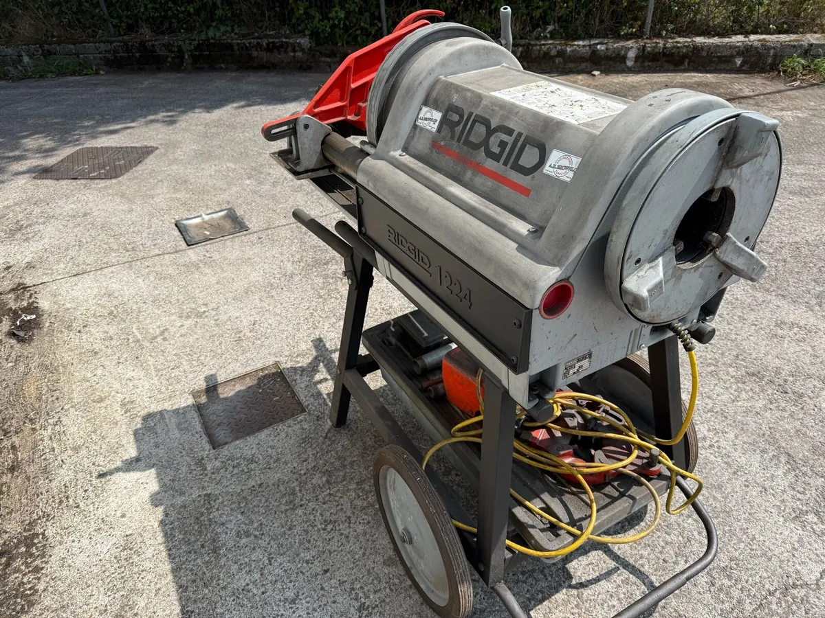 RIDGID pipe threading machine 1224 - Image 2