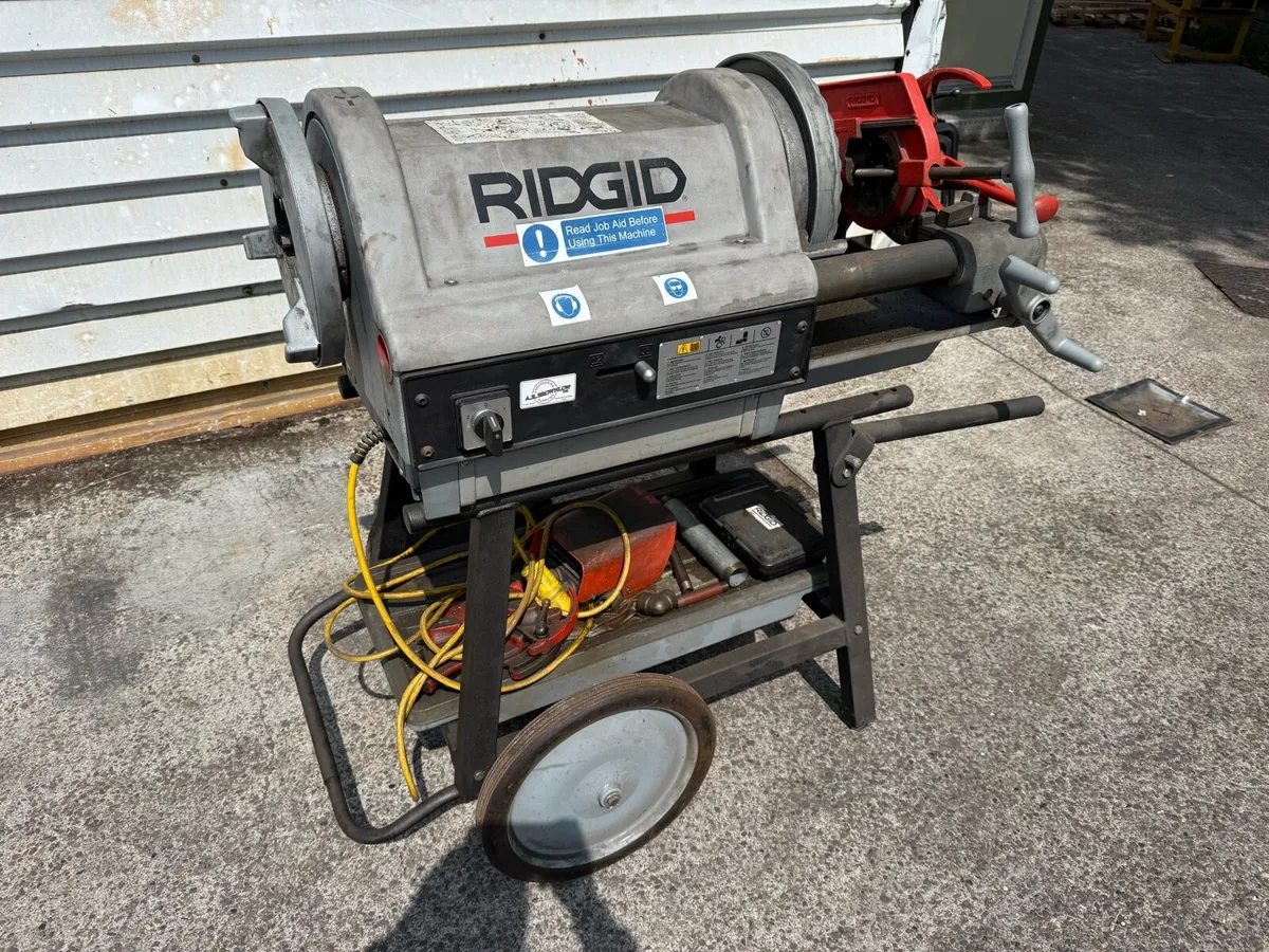RIDGID pipe threading machine 1224 - Image 4