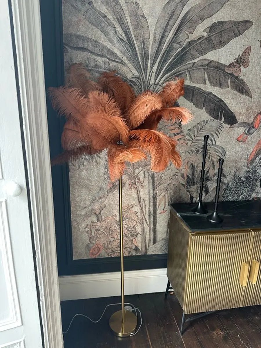 Feather Floor Lamp - Image 1
