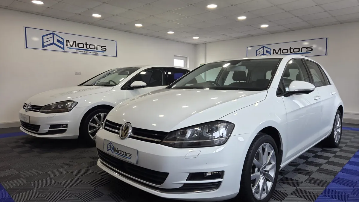 Choice of 2 Volkswagen Golf Highlines in stock - Image 1
