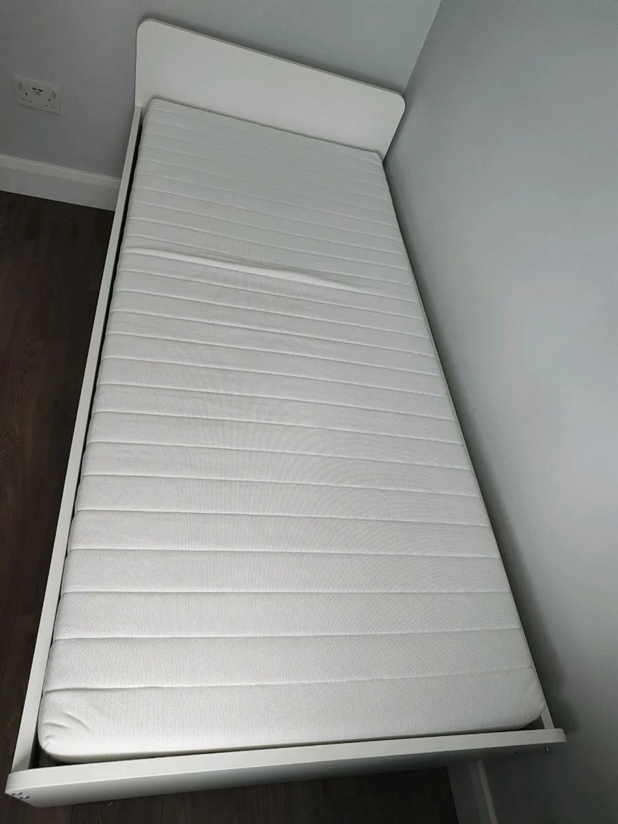 Children's bed with spare bed, storage, 2xmattress - Image 2