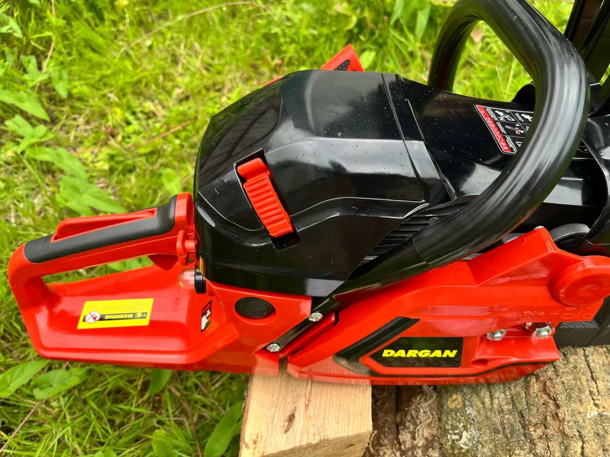 55cc petrol chainsaw - 20” bar. New free delivery - Image 2