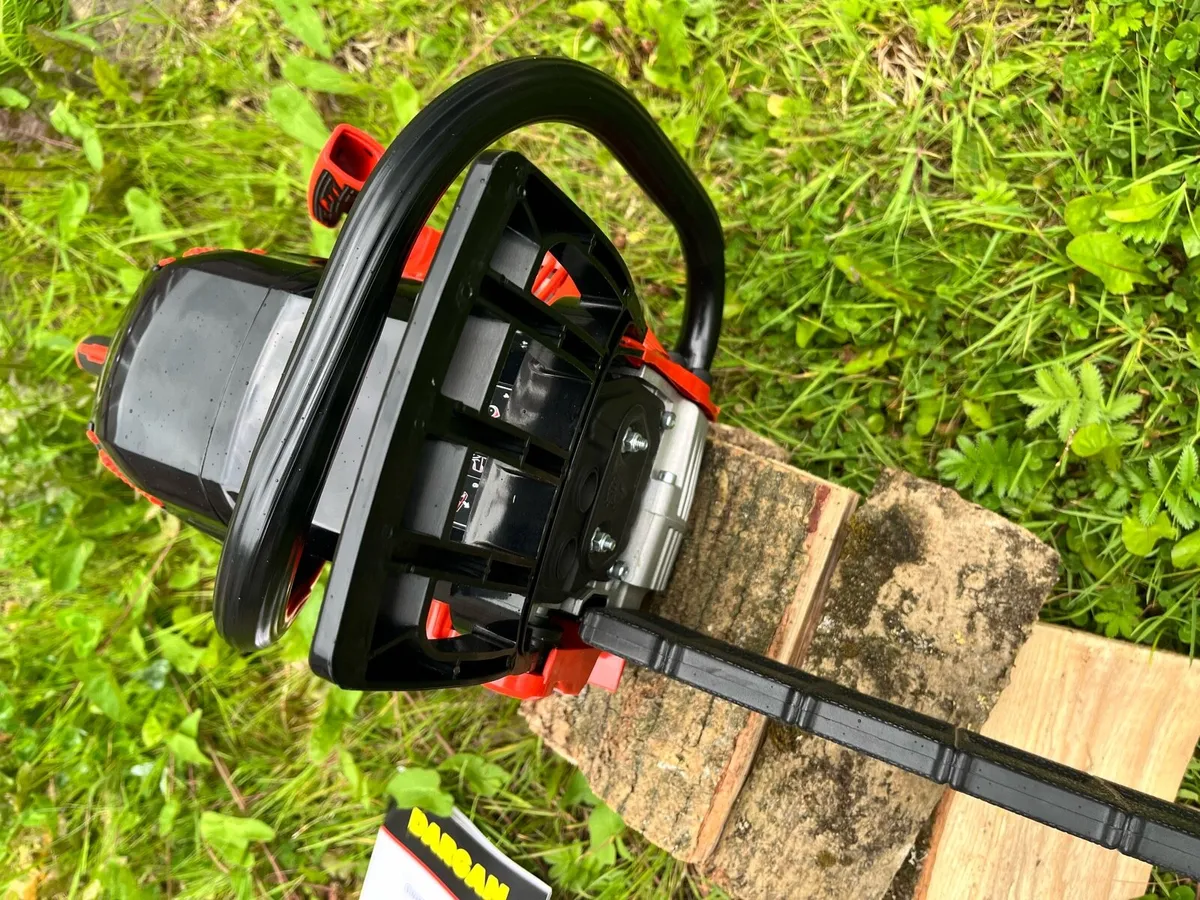 55cc petrol chainsaw - 20” bar. New free delivery - Image 3