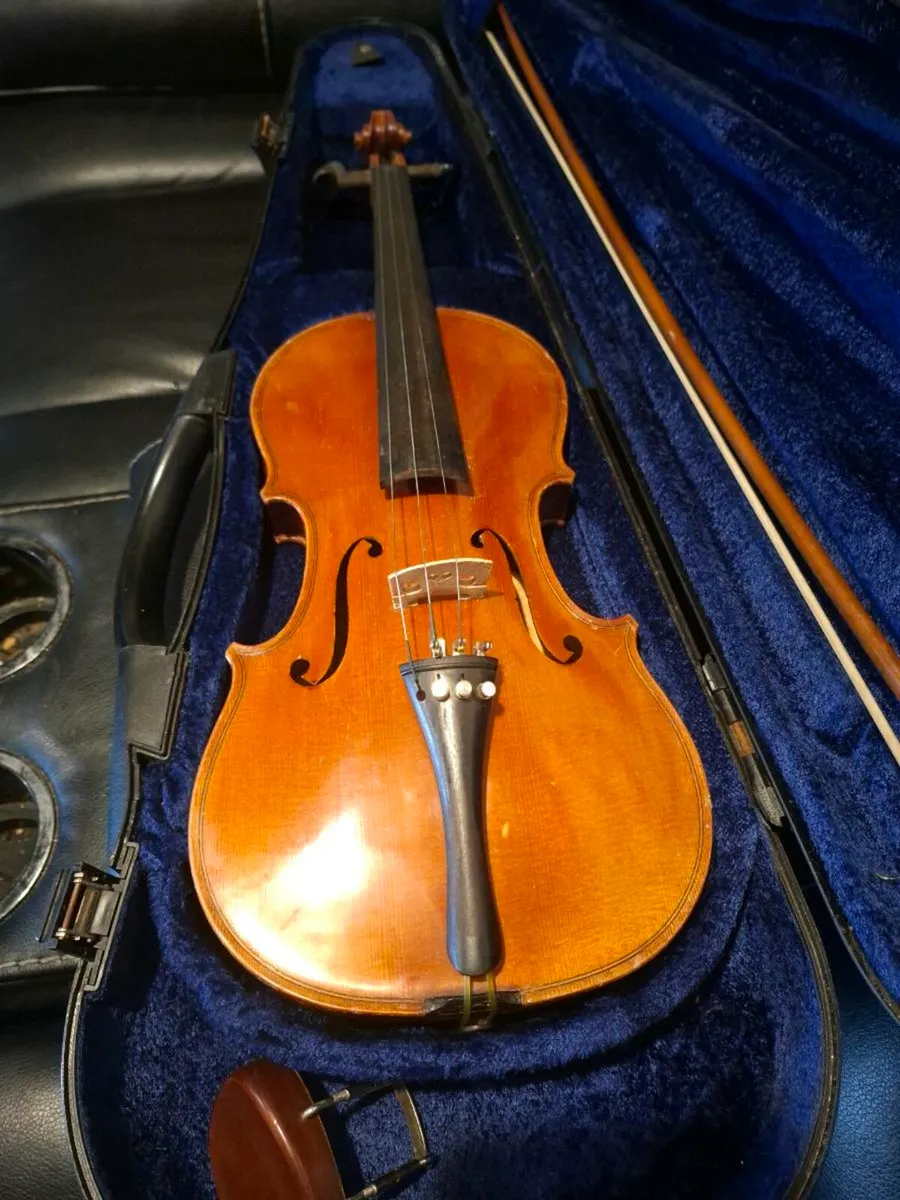 Antique German Mittenwald Violin - Image 2