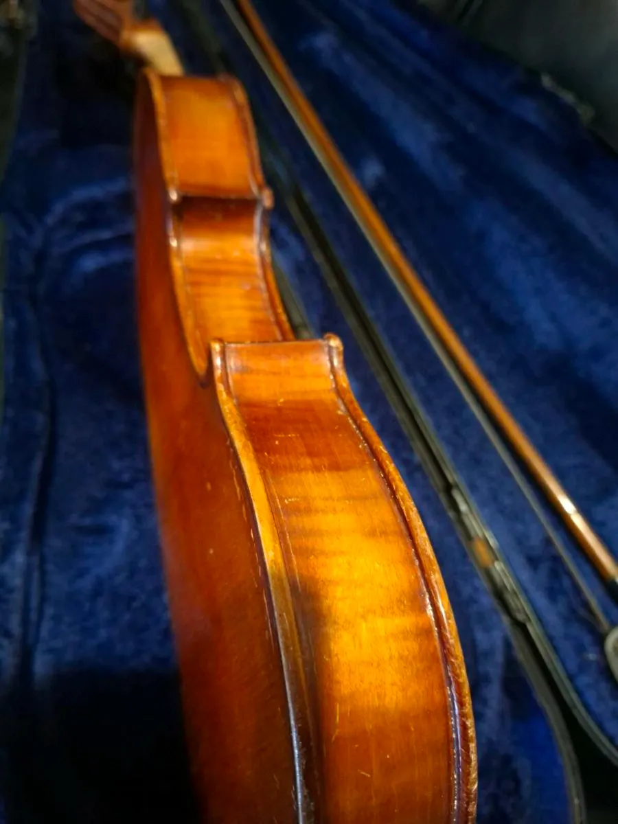 Antique German Mittenwald Violin - Image 3