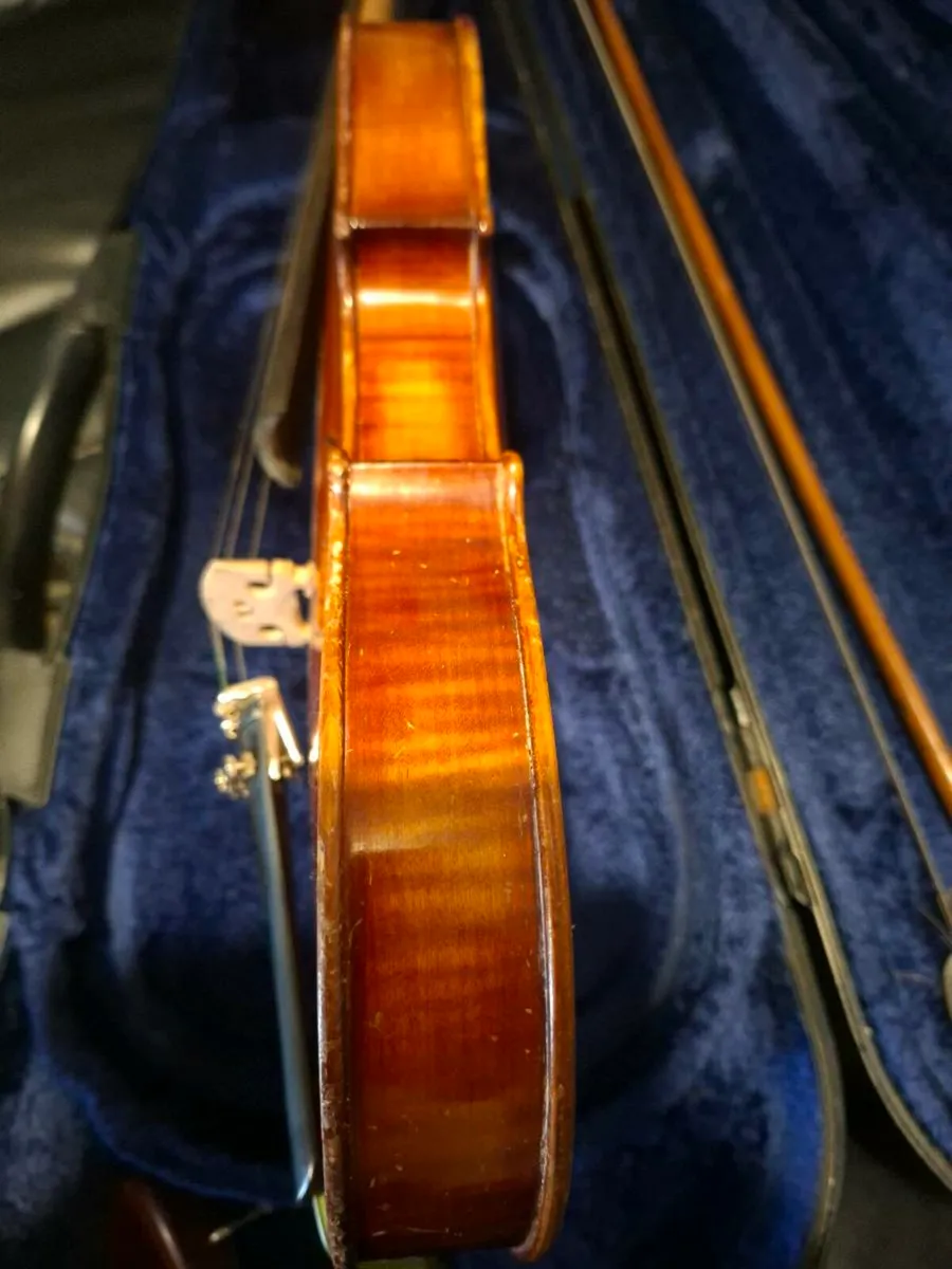 Antique German Mittenwald Violin - Image 4