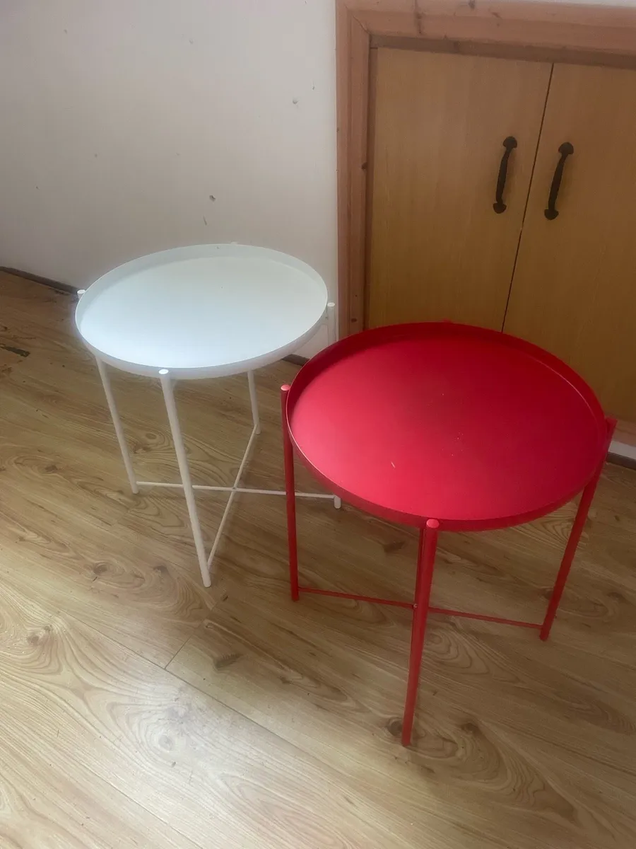 Ikea Gladom Tray Tables - Image 1
