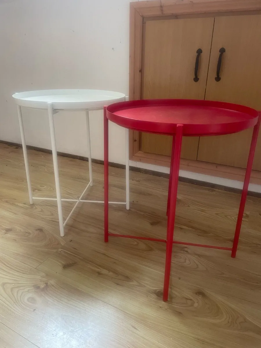 Ikea Gladom Tray Tables - Image 2