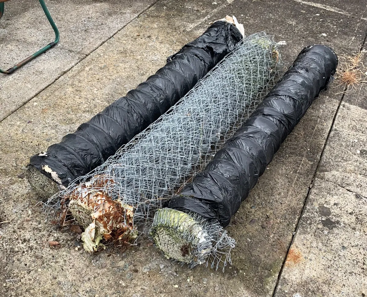 Chain link fencing