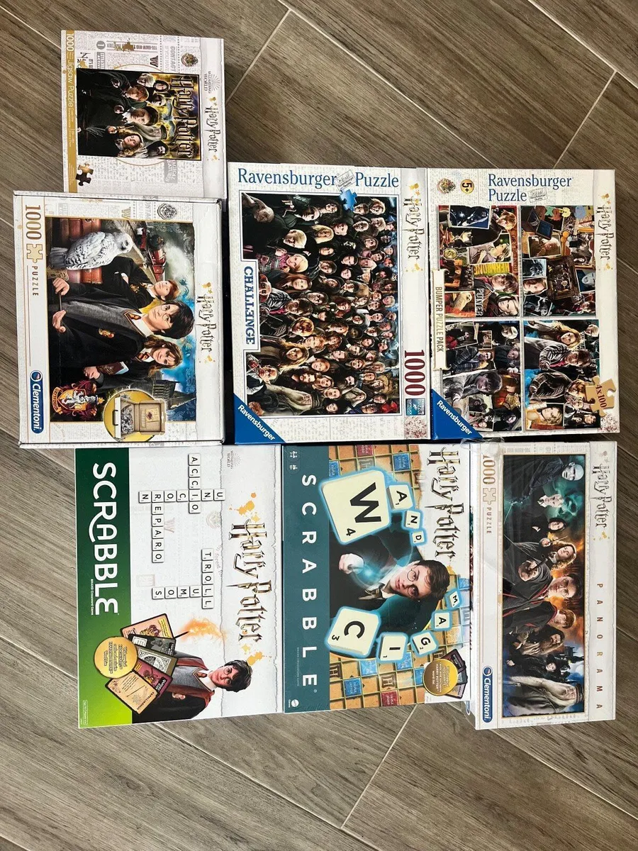 Harry Potter jigsaws and scrabble