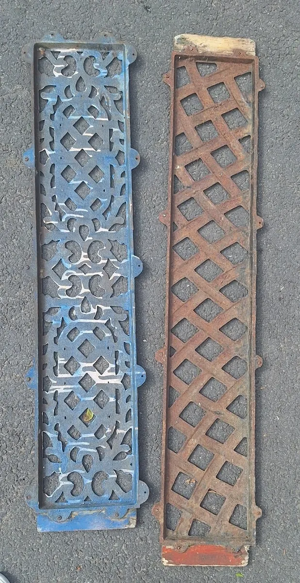 Vintage Cast Iron Panels - Image 2