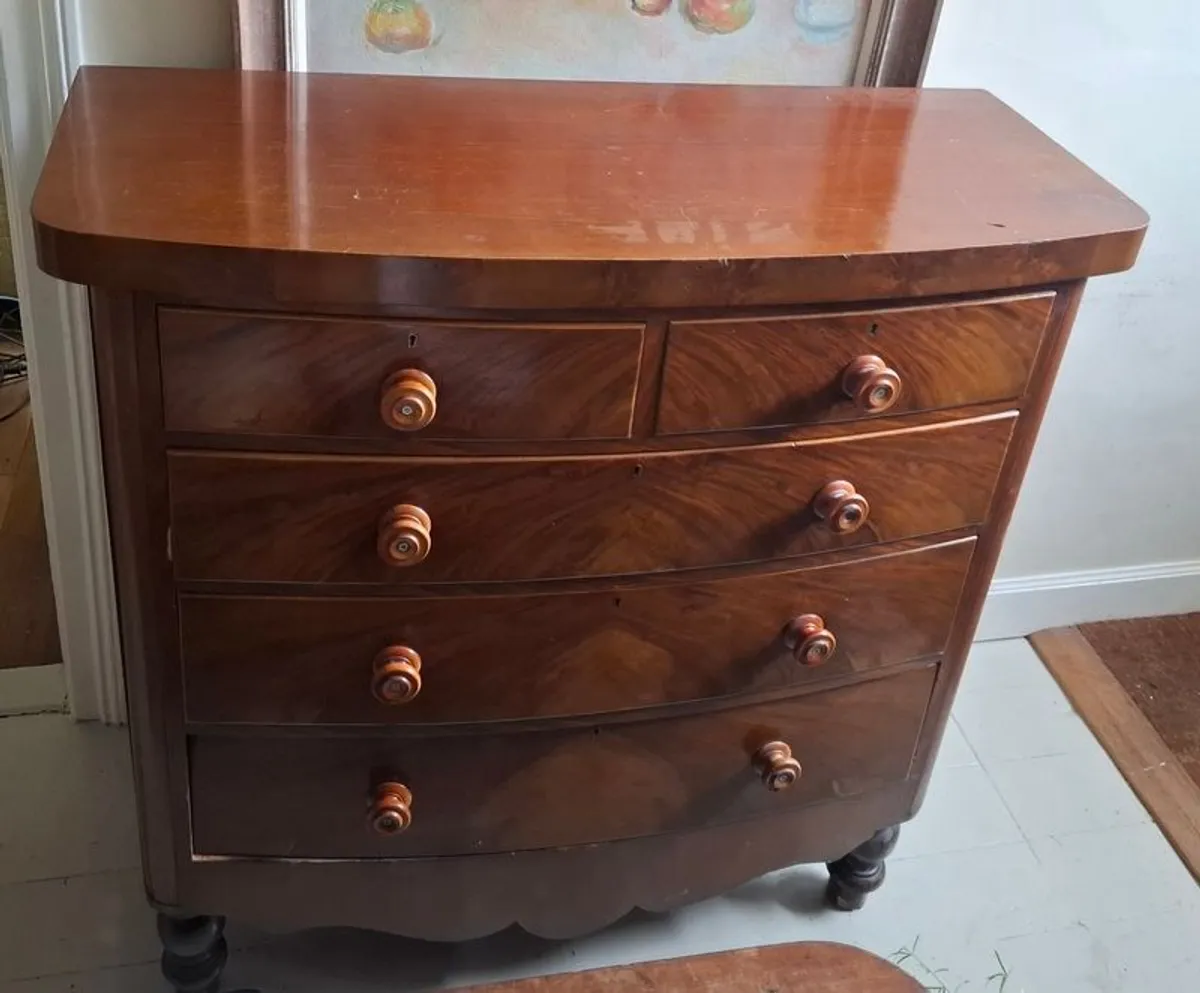 Antique chest of drawers - Image 3