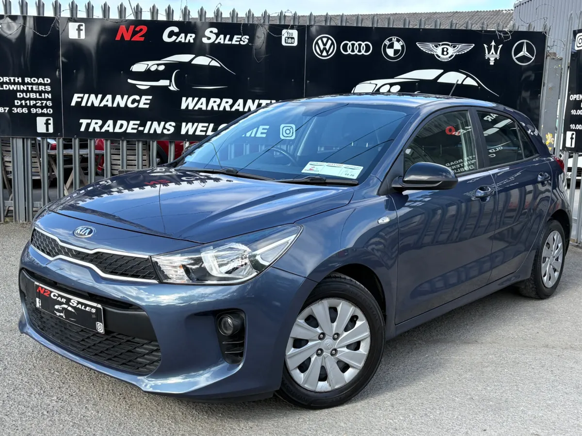 182 Kia Rio 1.2 Petrol, LOW MILES, NEW NCT - Image 3