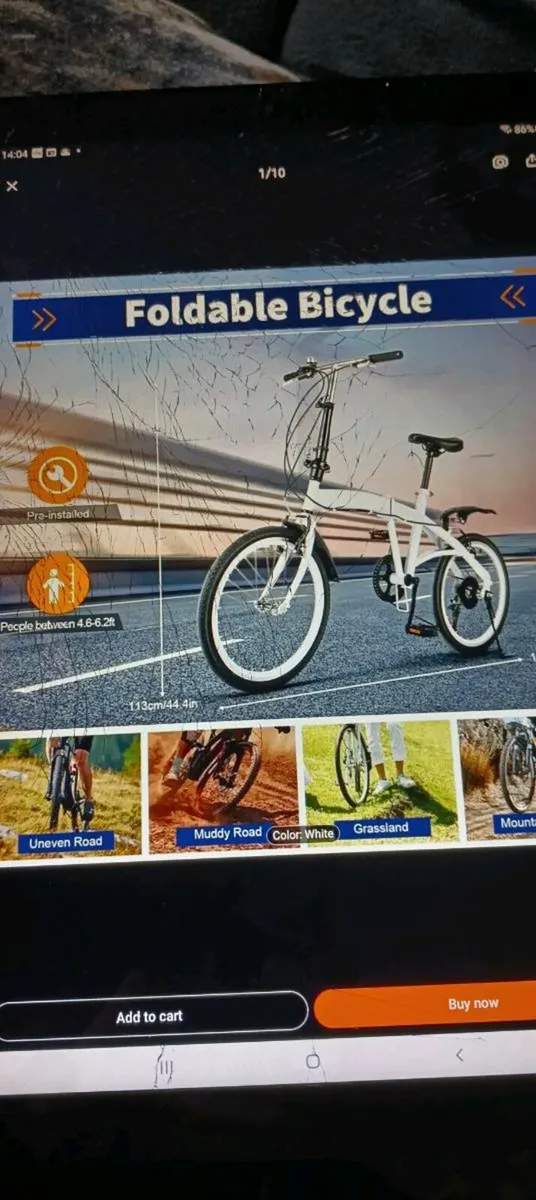2 foldable adult bikes can be sold separately - Image 2