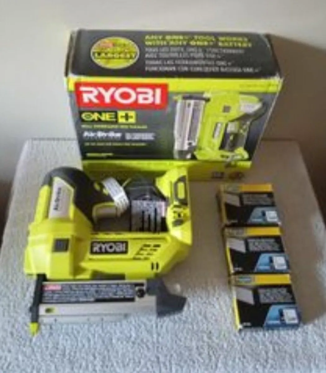 Ryobi 23 Gauge Nailer with Boxes of Pins - Image 1