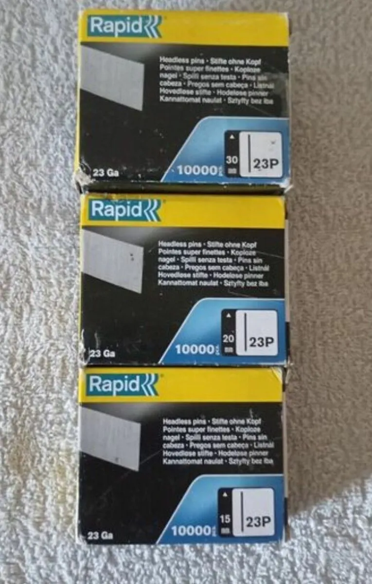 Ryobi 23 Gauge Nailer with Boxes of Pins - Image 3