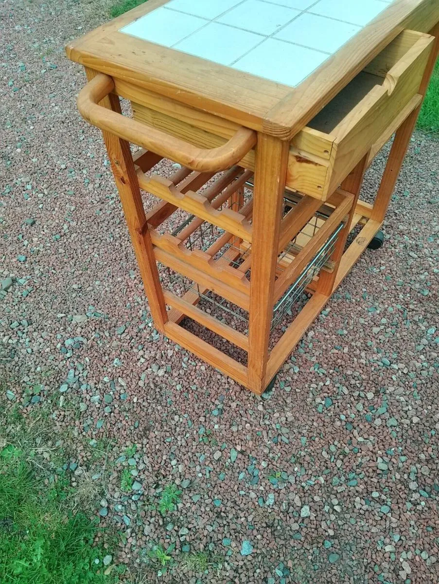 Kitchen island trolley - Image 3