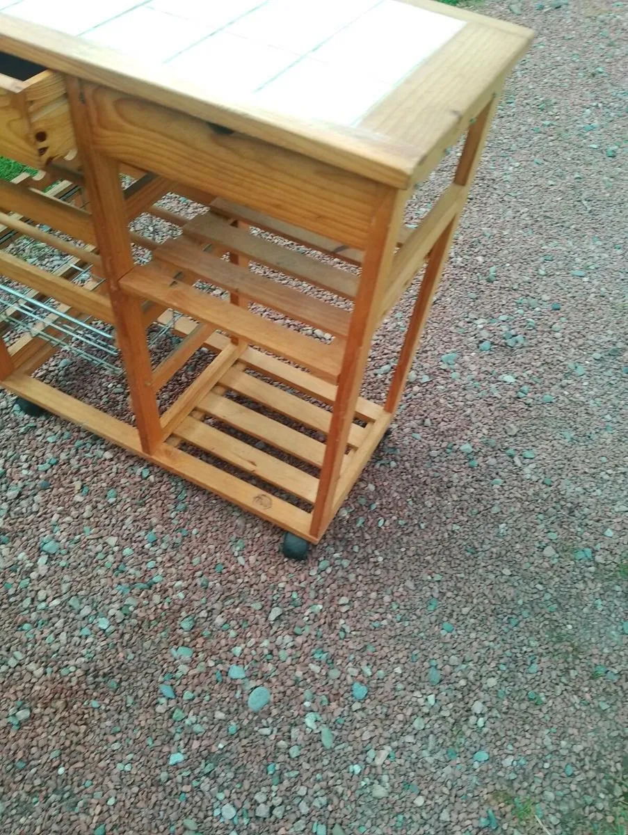 Kitchen island trolley - Image 4